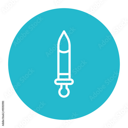 Lancet icon vector image. Can be used for World Diabetes Day.