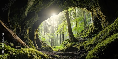 Backpacking through trails  Adventure and exploration