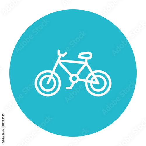 BMX Bike icon vector image. Can be used for Eighties.