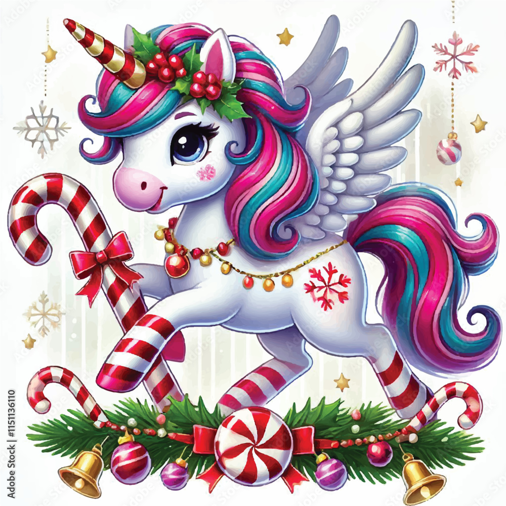 Naklejka premium christmas character