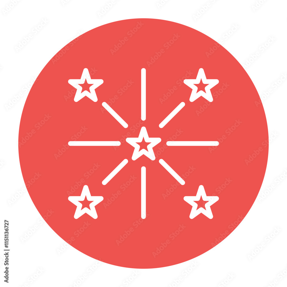 Fireworks icon vector image. Can be used for Honeymoon. Fireworks icon vector image. Can be used for Honeymoon.