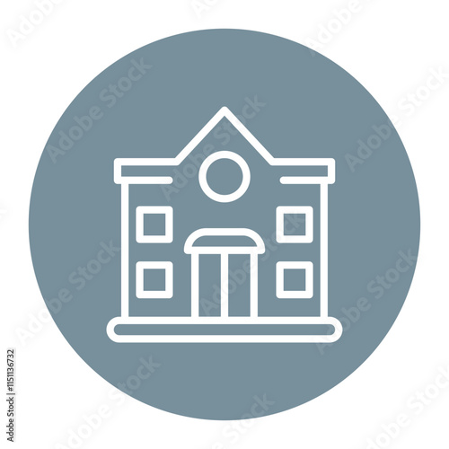 Hotel icon vector image. Can be used for Honeymoon.