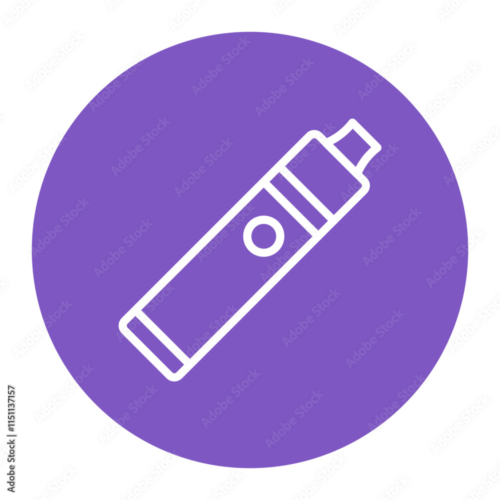 Pod System icon vector image. Can be used for Vaping. Pod System icon vector image. Can be used for Vaping.