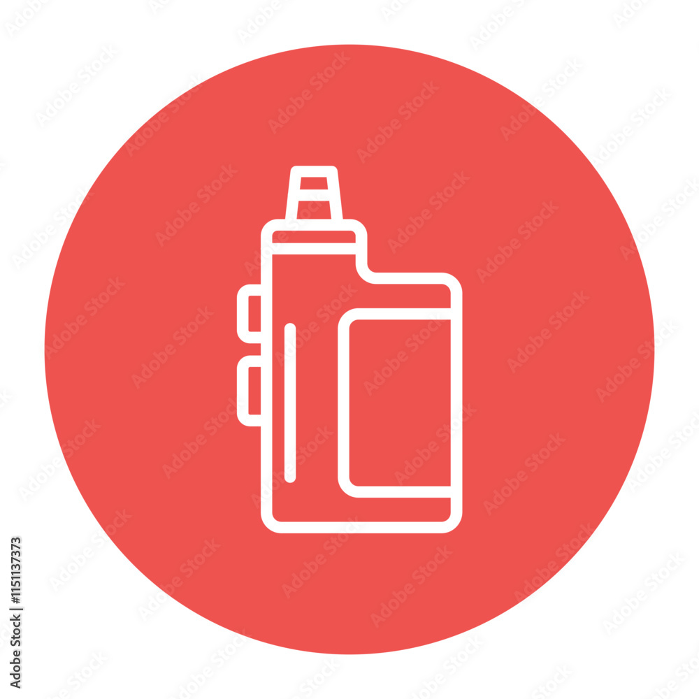 Vape Customization icon vector image. Can be used for Vaping. Vape Customization icon vector image. Can be used for Vaping.