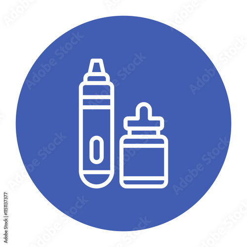 Vape Kit icon vector image. Can be used for Vaping.