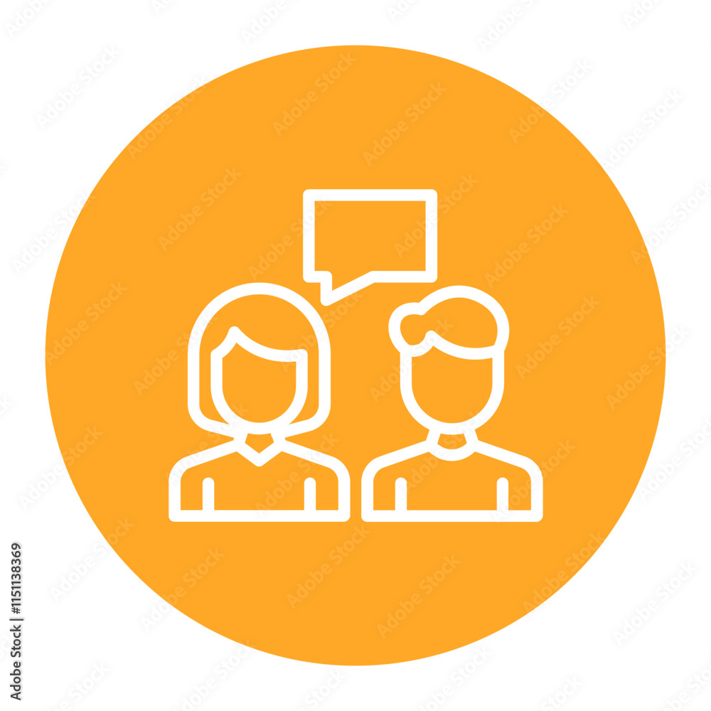 Family Communication icon vector image. Can be used for Family. Family Communication icon vector image. Can be used for Family.