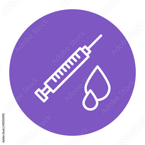 Diabetic Ketoacidosis icon vector image. Can be used for Diabetes.