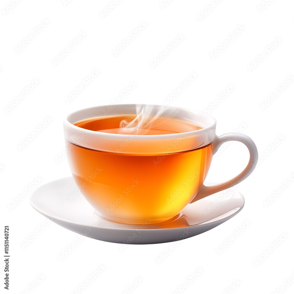 Steaming Cup of Tea, Hot Drink, Beverage - Minimalism Steaming Cup of Tea, Hot Drink, Beverage - Minimalism