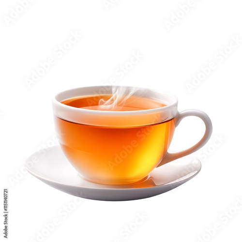 Steaming Cup of Tea, Hot Drink, Beverage - Minimalism