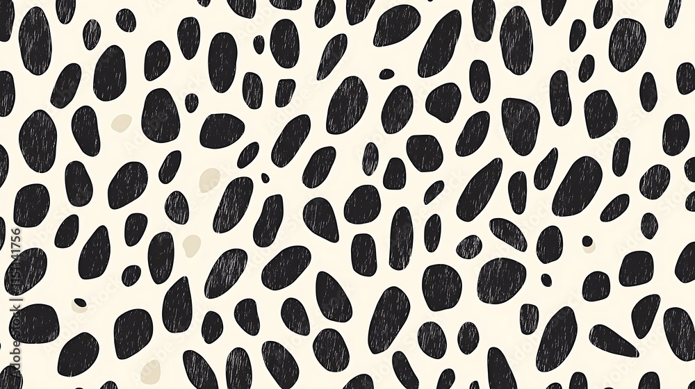 Seamless abstract organic blob shapes pattern. Seamless abstract organic blob shapes pattern.