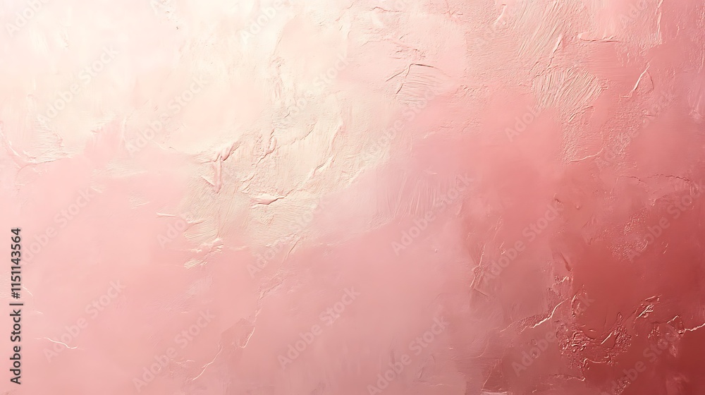 Fototapeta premium Textured pink background with brush strokes.