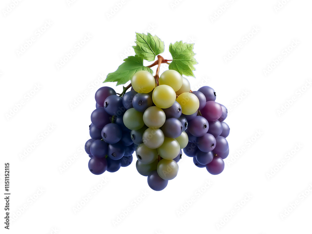 Pile of grapes varieties. Fresh grapes on PNG transparent background. Grapes fruit Pile of grapes varieties. Fresh grapes on PNG transparent background. Grapes fruit