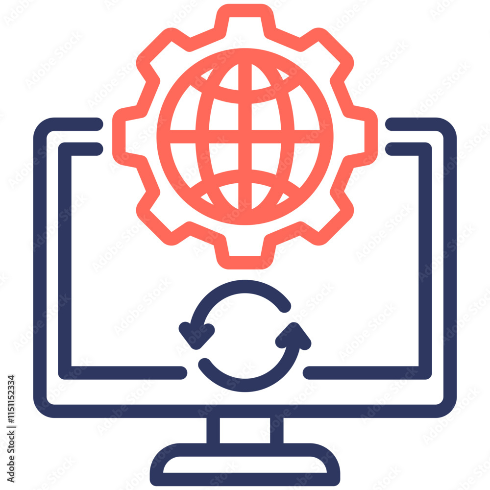 Internet Service Icon