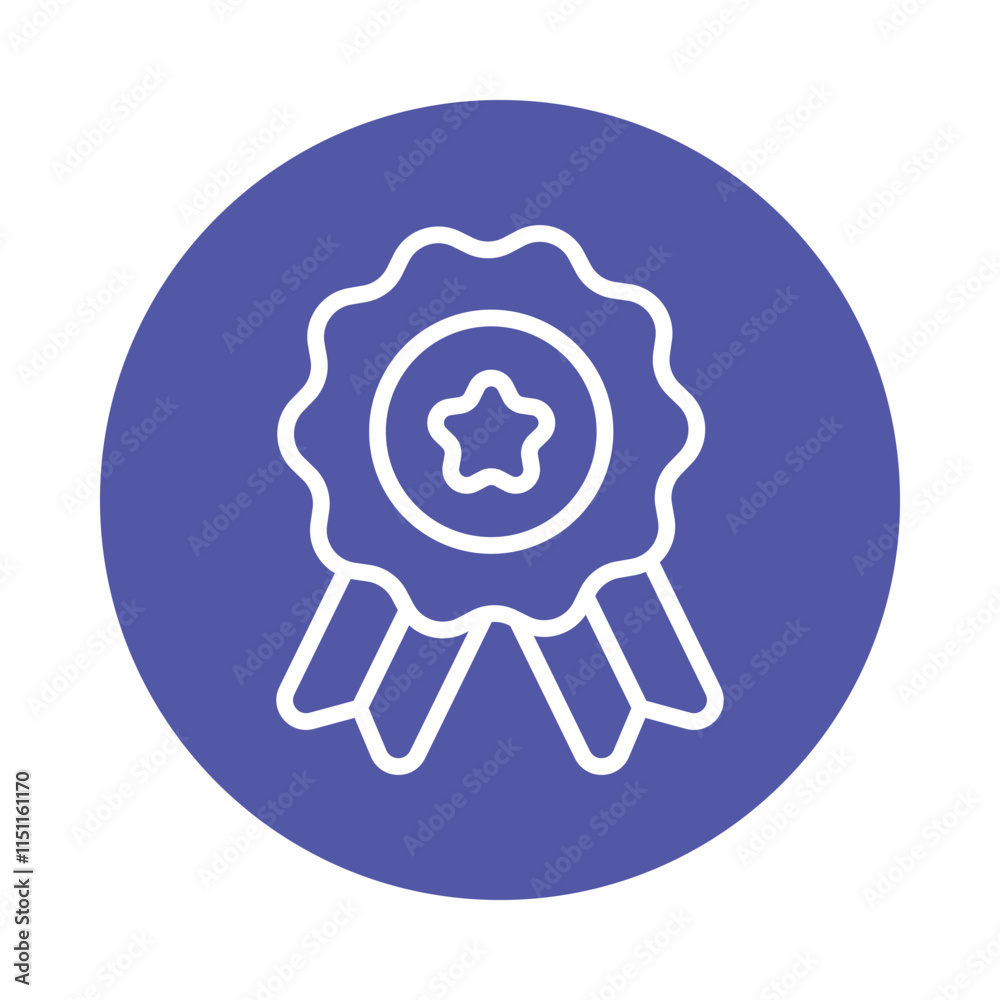 Badge Vector Circle Outline Icon. Eps 10 file Badge Vector Circle Outline Icon. Eps 10 file