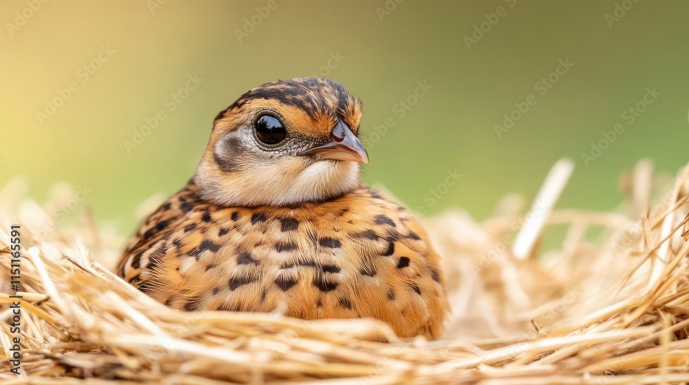 Close-Up of a Beautiful Bird Nestled in a Natural Environment Close-Up of a Beautiful Bird Nestled in a Natural Environment