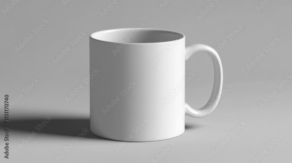 Obraz premium Mug Mockup Glasses Template