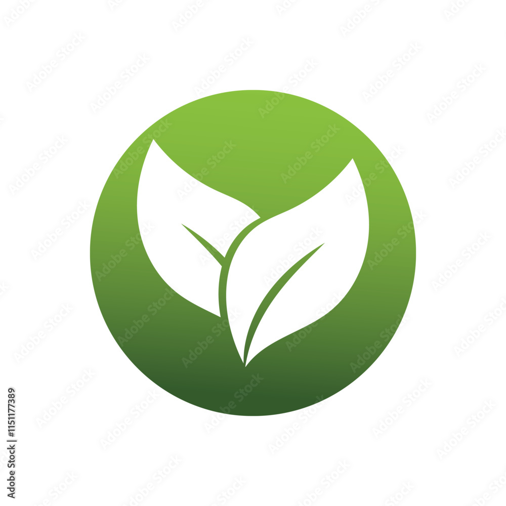 Green Leaf Logo Grapich Images Green Leaf Logo Grapich Images