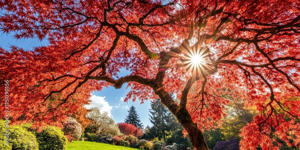 Vibrant maple tree blossoms basking in the bright sun create a stunning visual display, highlighting the beauty of maple tree blossoms under warm sunlight. Vibrant maple tree blossoms basking in the bright sun create a stunning visual display, highlighting the beauty of maple tree blossoms under warm sunlight.