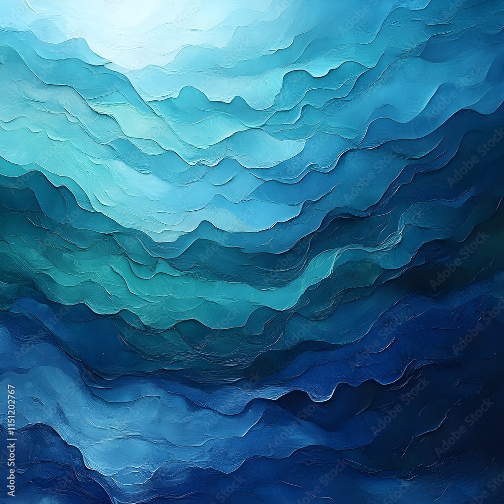 A fluid gradient of vibrant blues and greens, resembling ocean waves, for an energetic and refreshing feel. A fluid gradient of vibrant blues and greens, resembling ocean waves, for an energetic and refreshing feel.