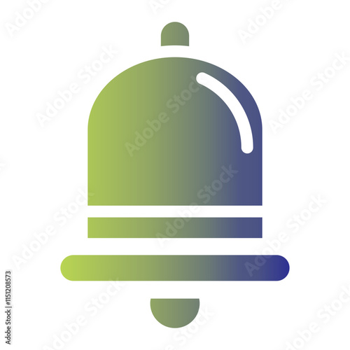 School icon on flat gradient style. learn and play icon