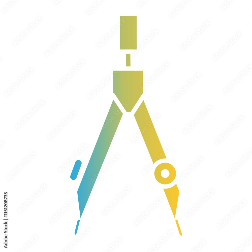 School icon on flat gradient style. learn and play icon School icon on flat gradient style. learn and play icon