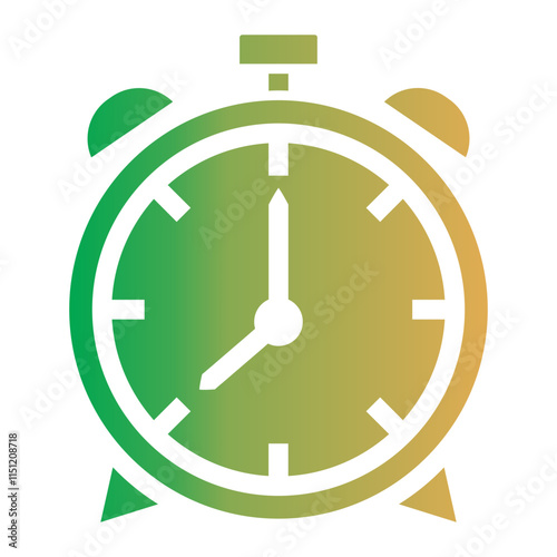 School icon on flat gradient style. learn and play icon