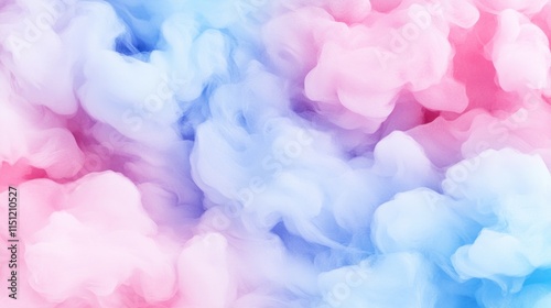 Colorful smoke swirls abstract background digital art soft atmosphere aesthetic viewpoint