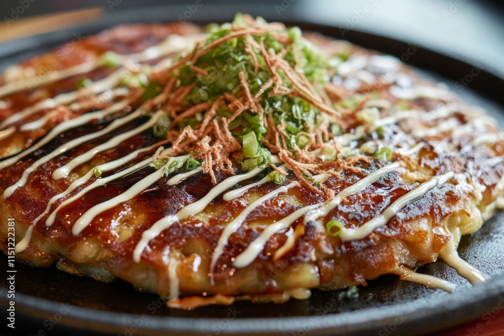 Scrumptious Japanese Okonomiyaki Scrumptious Japanese Okonomiyaki