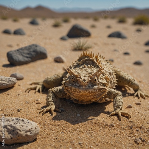 lizard on the beach