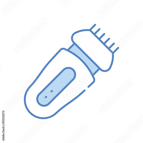 Beard trimmer vector icon