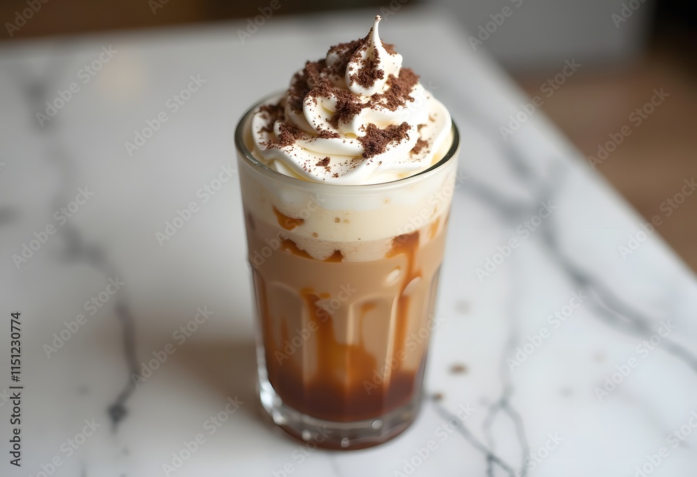 Fresh drinks with extra topping
