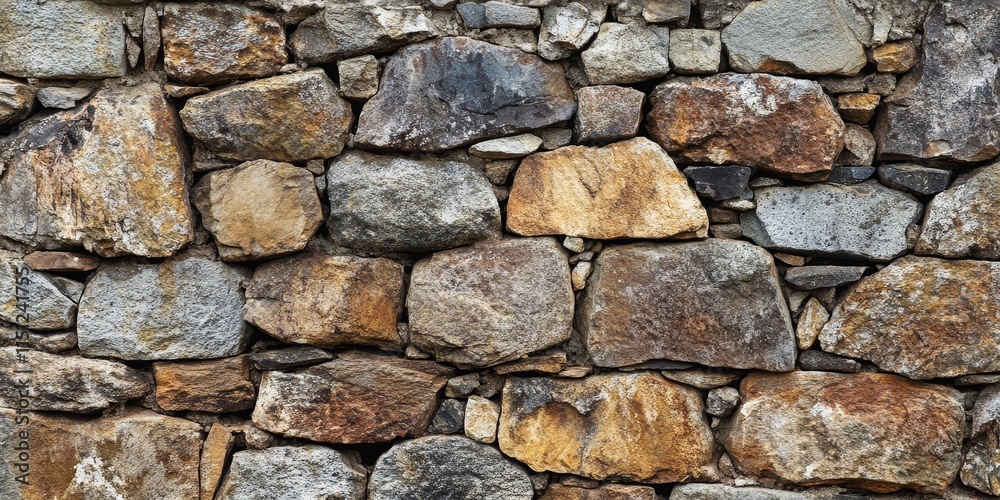 Texture of an ancient stone wall provides a background that conveys a sense of history and age. The stone wall texture adds depth and character to the setting. Texture of an ancient stone wall provides a background that conveys a sense of history and age. The stone wall texture adds depth and character to the setting.