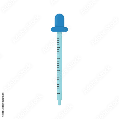 Science Lab Object Vector Illustration - Pipet
