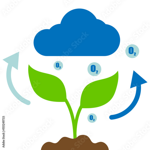 O2 Emissions Icon