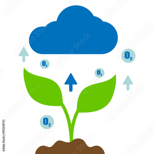 O2 Emissions Icon