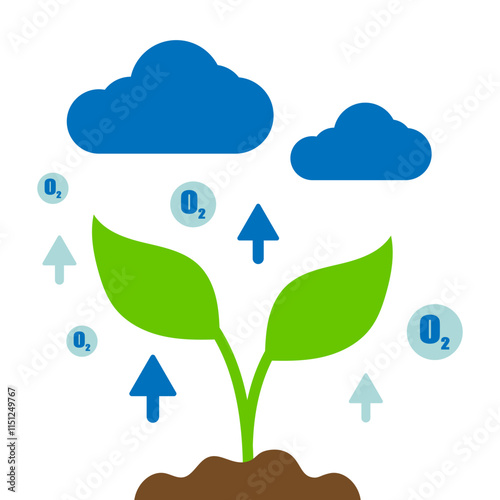 O2 Emissions Icon