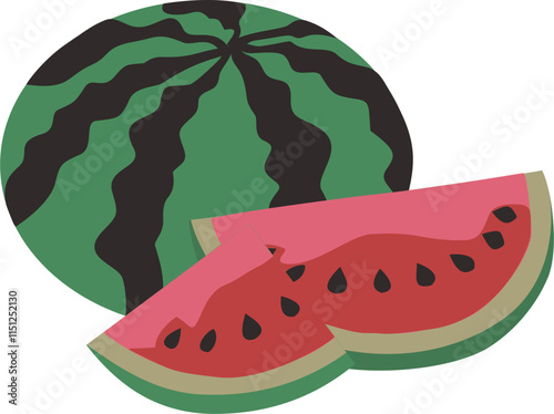 slice of watermelon