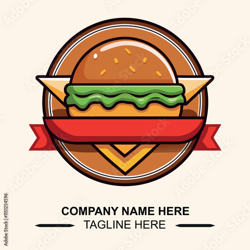 burger shop logo