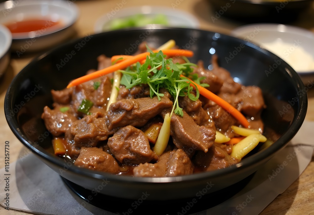 Spicy Stir-Fried Chilli Beef
Spicy Stir-Fried Chilli Beef