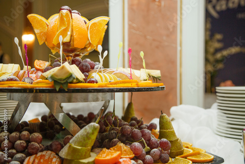 Fruits on the buffet table