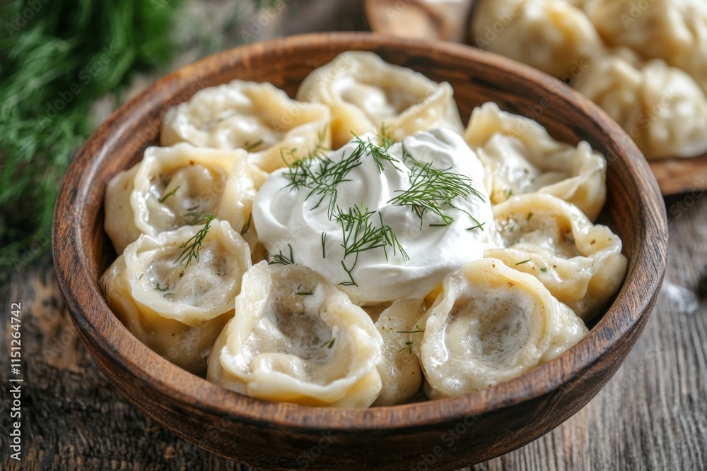 Rustic Dumplings with Sour Cream and Dill Rustic Dumplings with Sour Cream and Dill