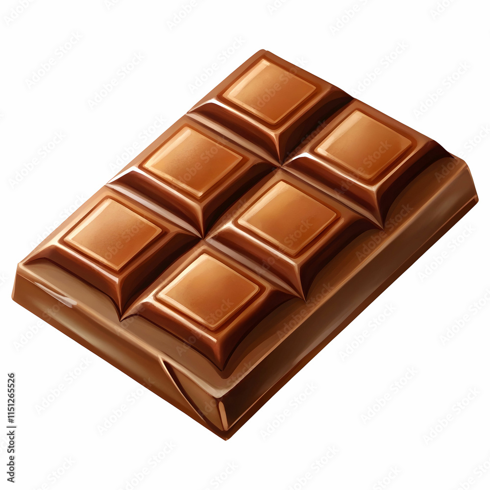 chocolate bar on white background chocolate bar on white background