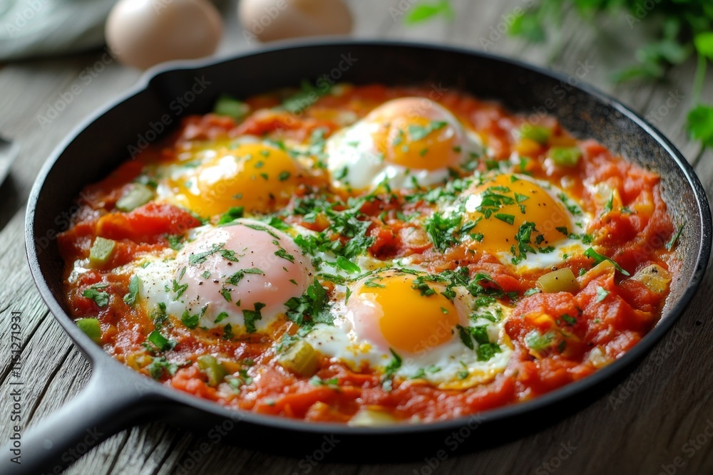 Scrumptious Eggs in a Spicy Tomato Sauce Scrumptious Eggs in a Spicy Tomato Sauce
