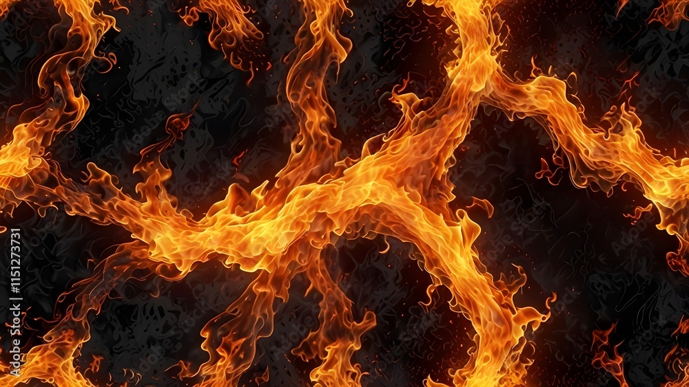 fire in the night Generative AI fire in the night Generative AI
