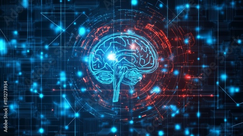 Artificial intelligence learning and business transformation concept featuring modern ai integration, innovative technology adoption, and digital advancements enhancing global business capabilities in