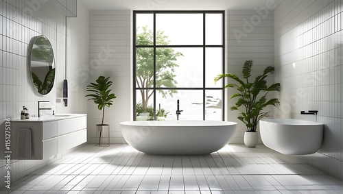Modern Bathroom Interior