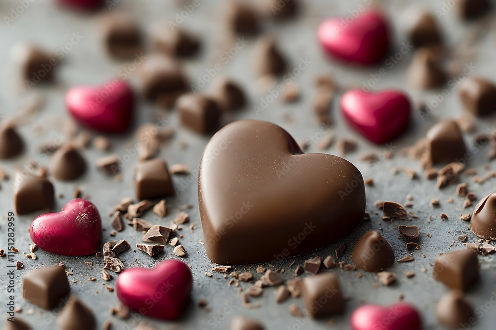 chocolate heart on background, empty place for text
chocolate heart on background, empty place for text