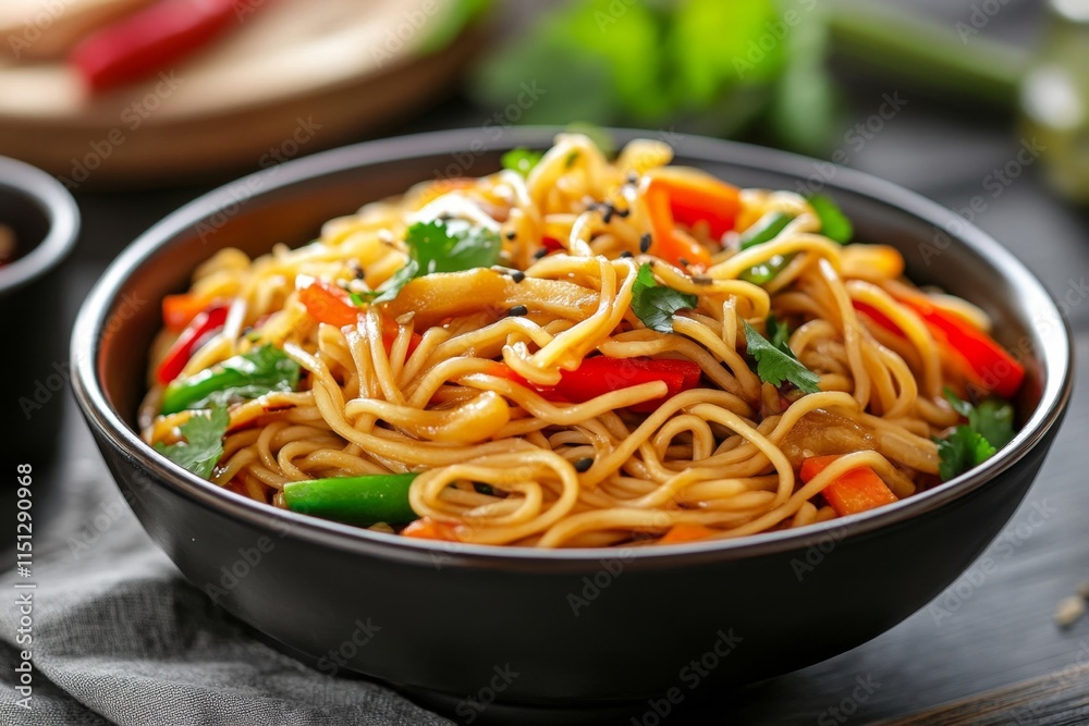 Flavorful Asian Noodles with Vegetables Flavorful Asian Noodles with Vegetables