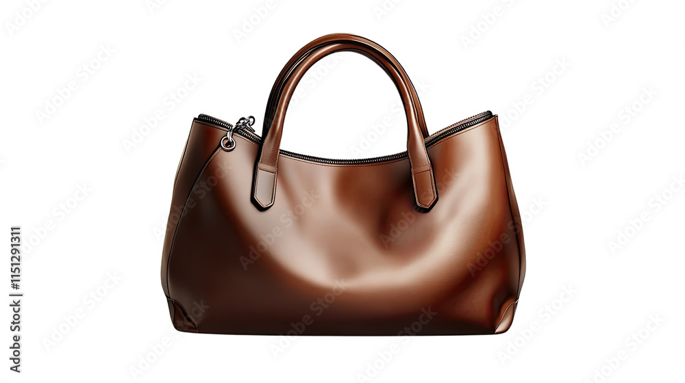 Classic Brown Leather Handbag: A sophisticated and elegant brown leather handbag, perfect for everyday use or special occasions. This timeless design exudes sophistication and style. Classic Brown Leather Handbag: A sophisticated and elegant brown leather handbag, perfect for everyday use or special occasions. This timeless design exudes sophistication and style.