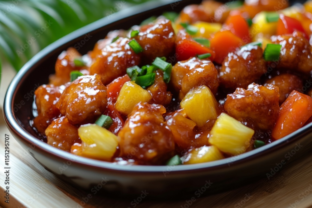 Sweet and Sour Pork with Pineapple Sweet and Sour Pork with Pineapple